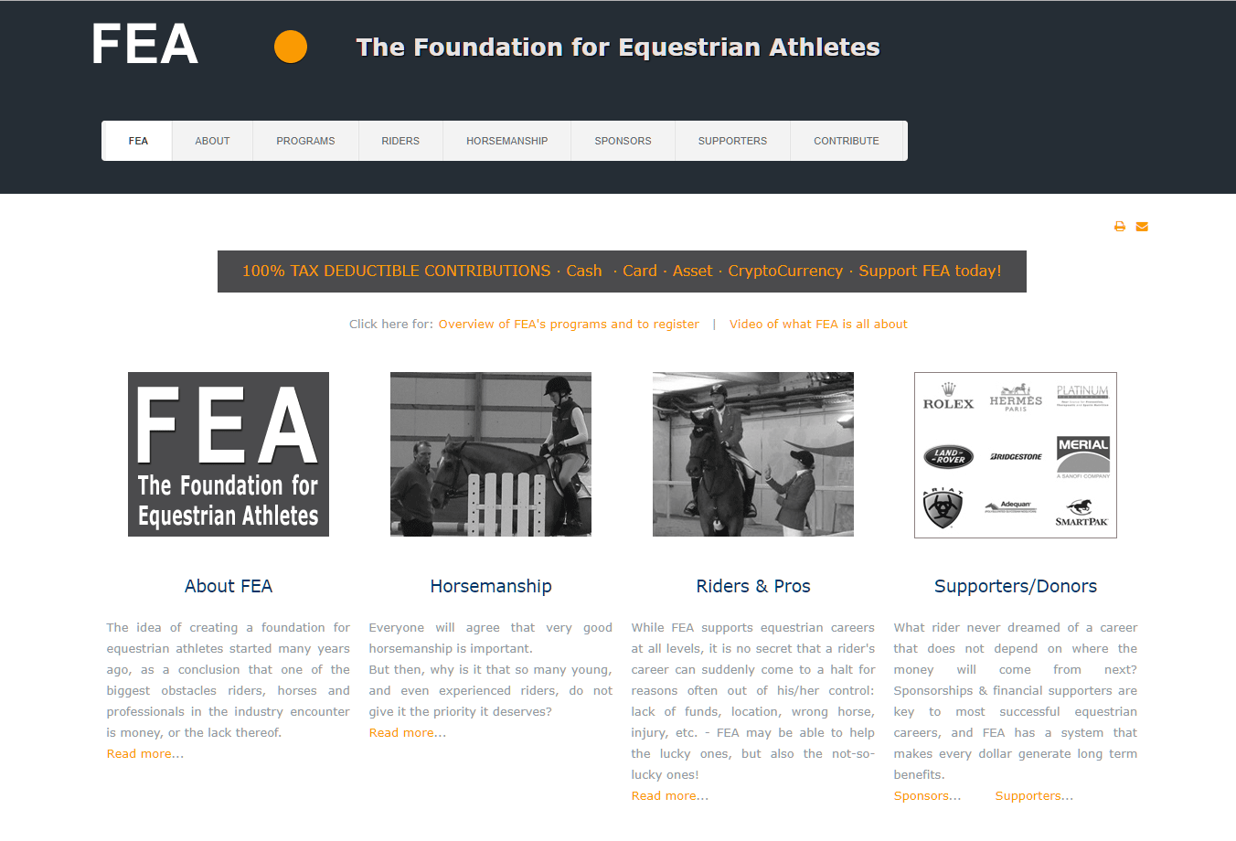 Equestrian Spirit at the Foundation for Equestrian Athletes - FEA